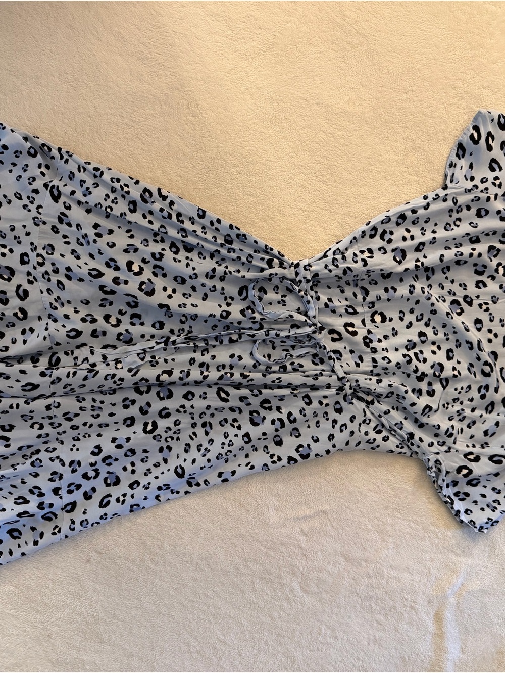 Seraphine Maternity Leopard Print Wrap Dress Size US 8 - Picture 3 of 3